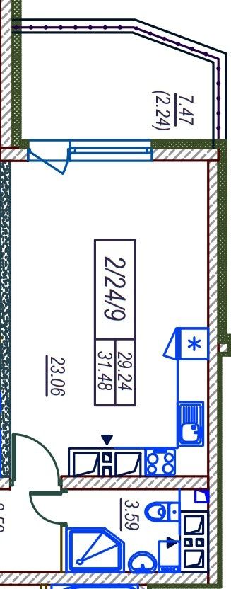 Центр Одессы  продам квартиру