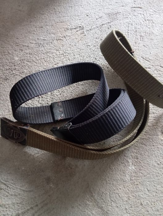 Pas wojskowy używany zielony