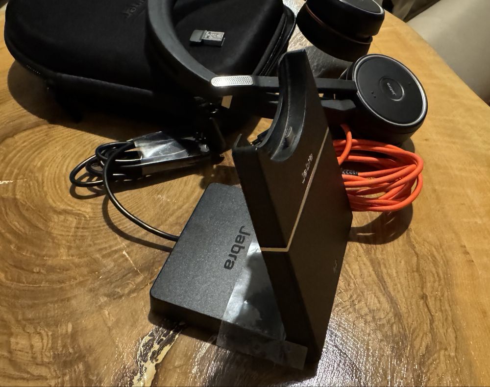 Słuchawki Jabra Evolve 75 + stacja ładująca