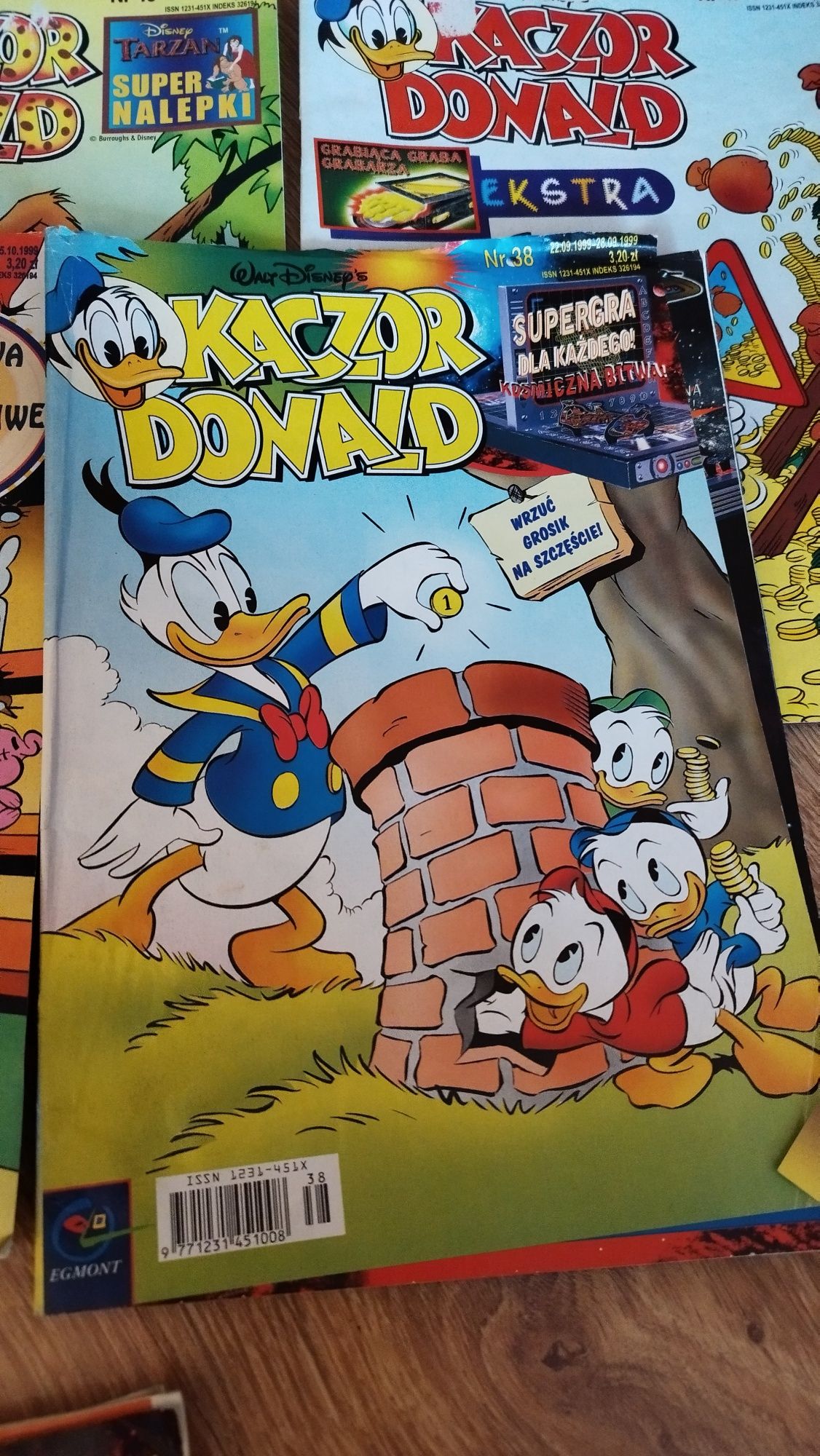 Komiksy Walt Disney Kaczor Donald 1997 rok