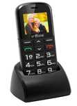 Telefon dla seniorów Artfone CS182 kolor czarny