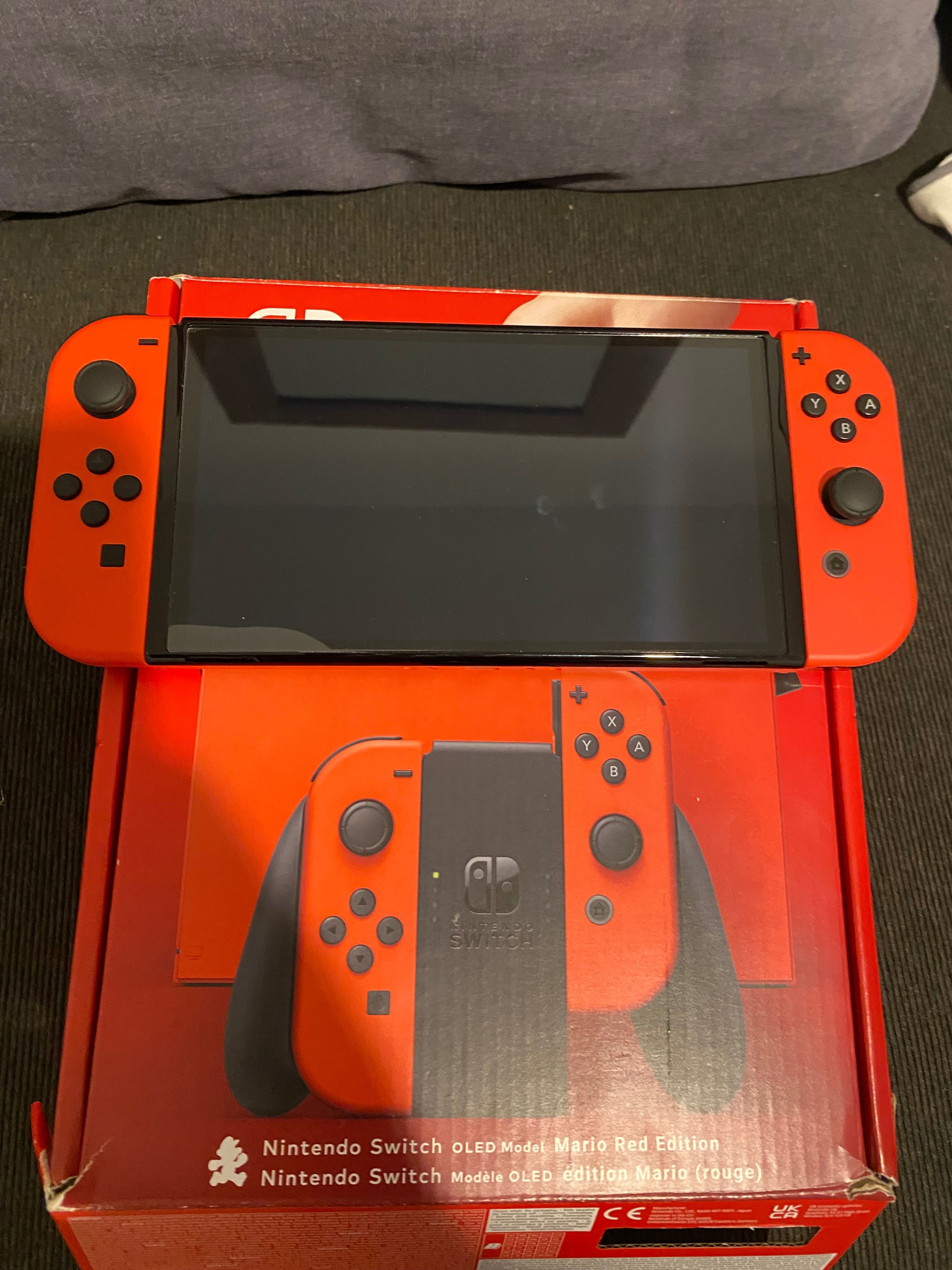Nintendo Switch Oled Mario edycja -gwarancja