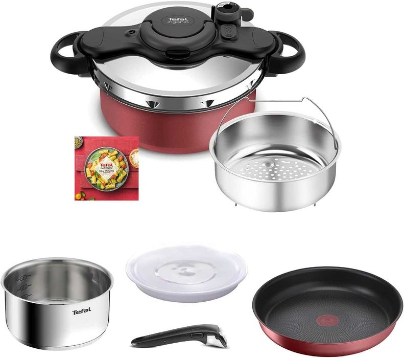 Tefal Ingenio All-In-One, patelnia,  garnek, zestaw.