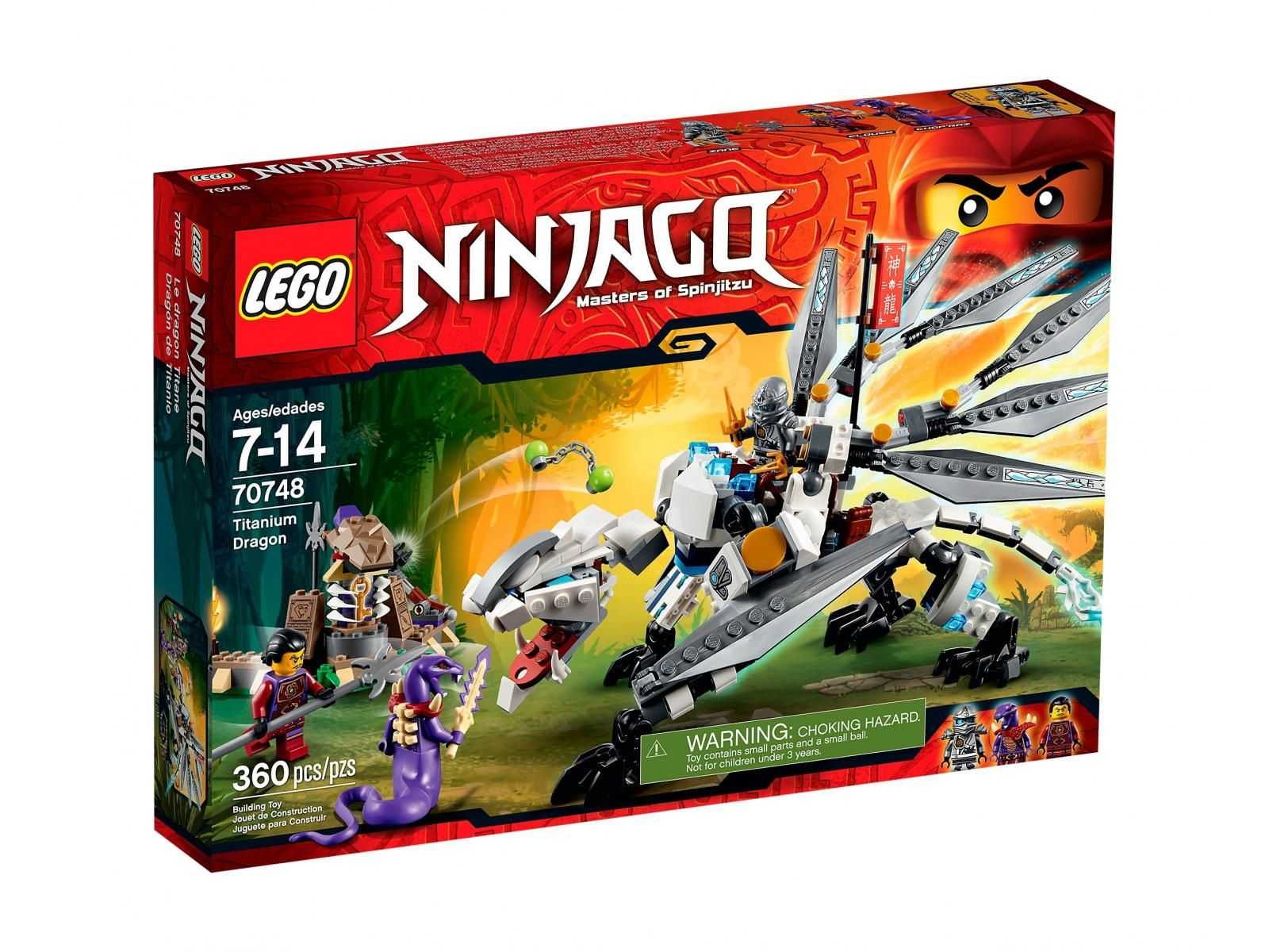 LEGO 70748 Ninjago - Tytanowy smok