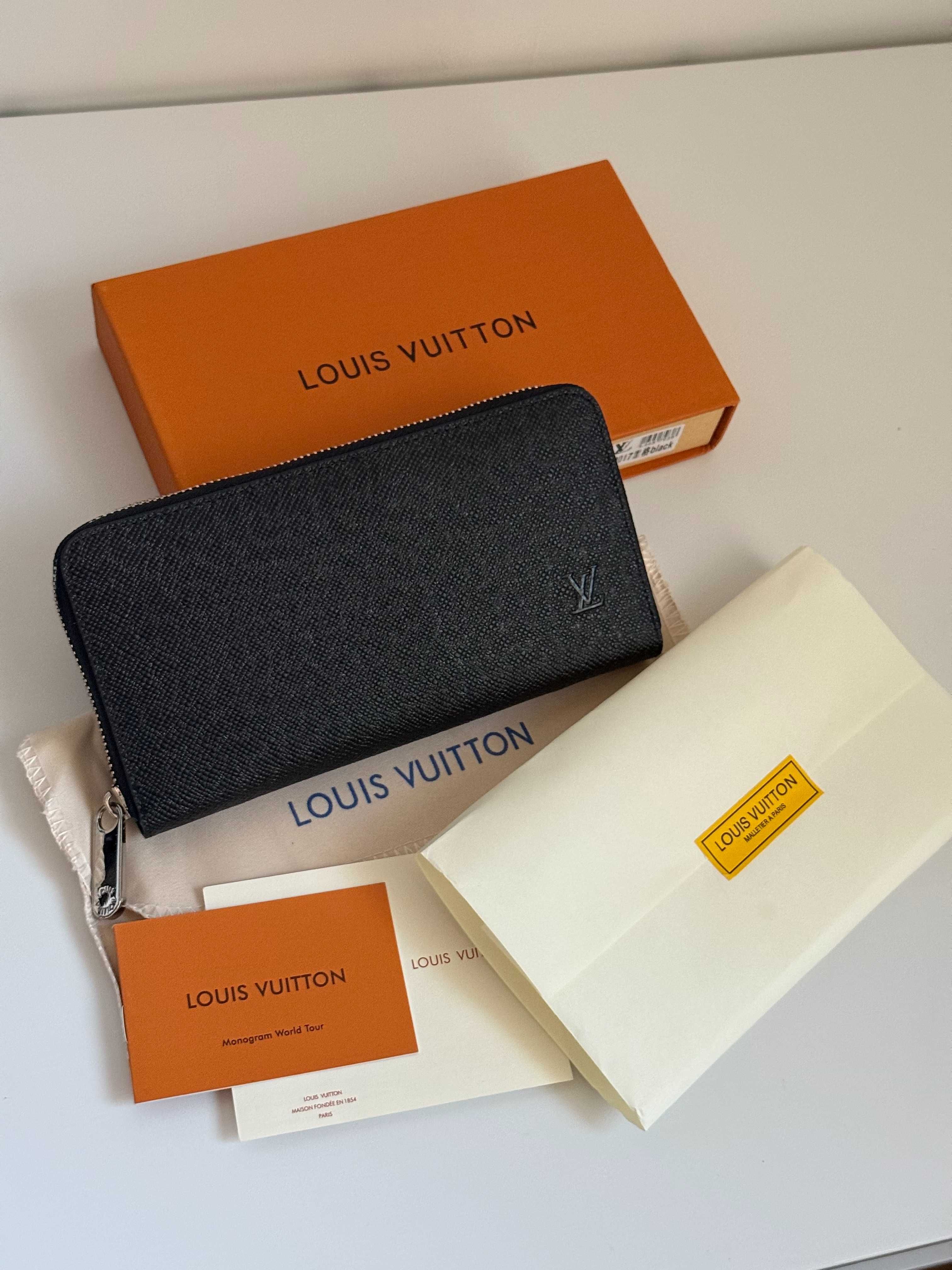 Мужской кошелек клатч портмоне Louis Vuitton LV Луи Витон