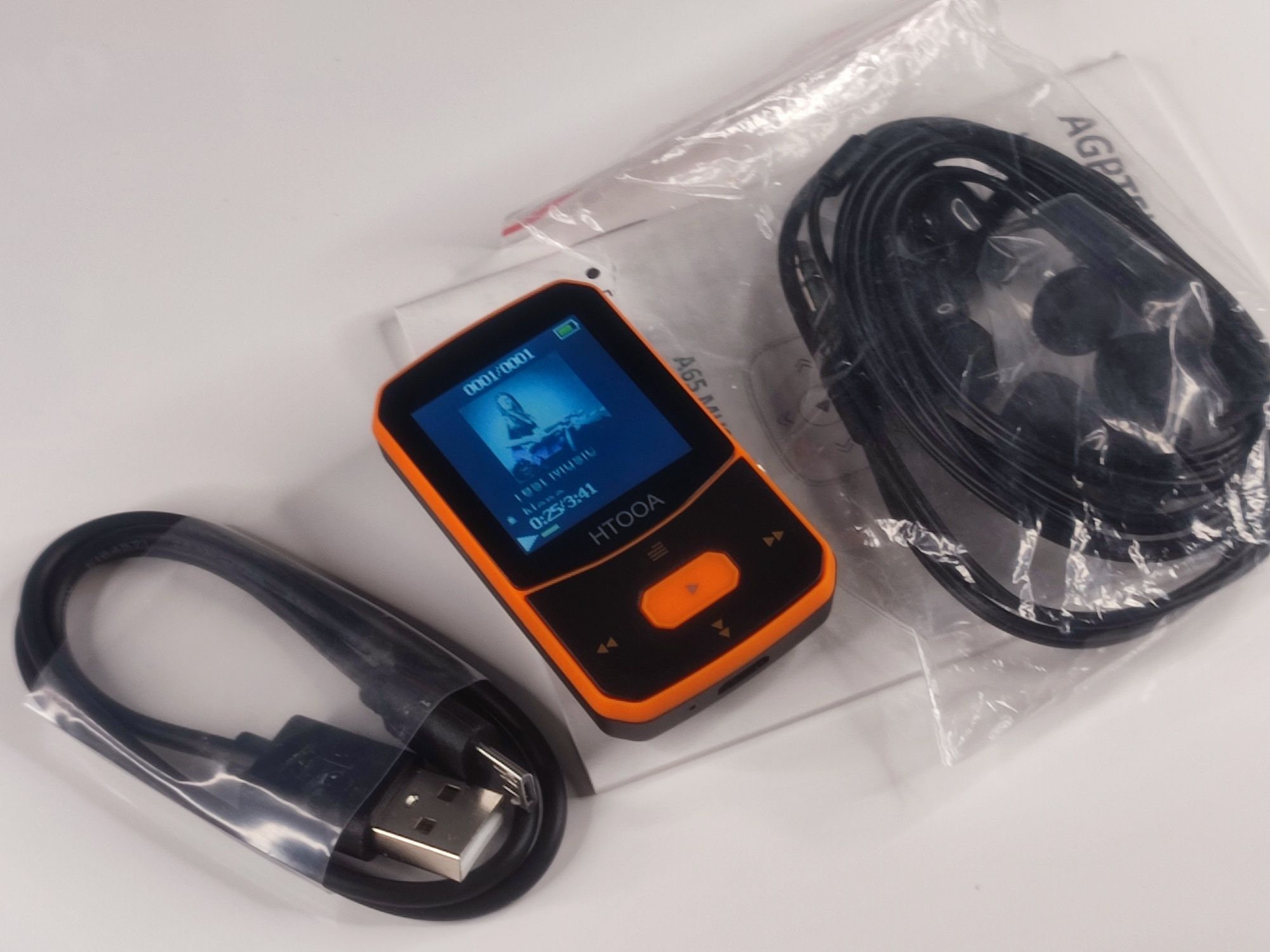 Odtwarzacz MP3 16GB bluetooth Film Radio Zdjęcia Dyktafon E-book