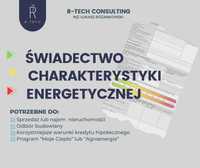 Świadectwo charakterystyki energetycznej