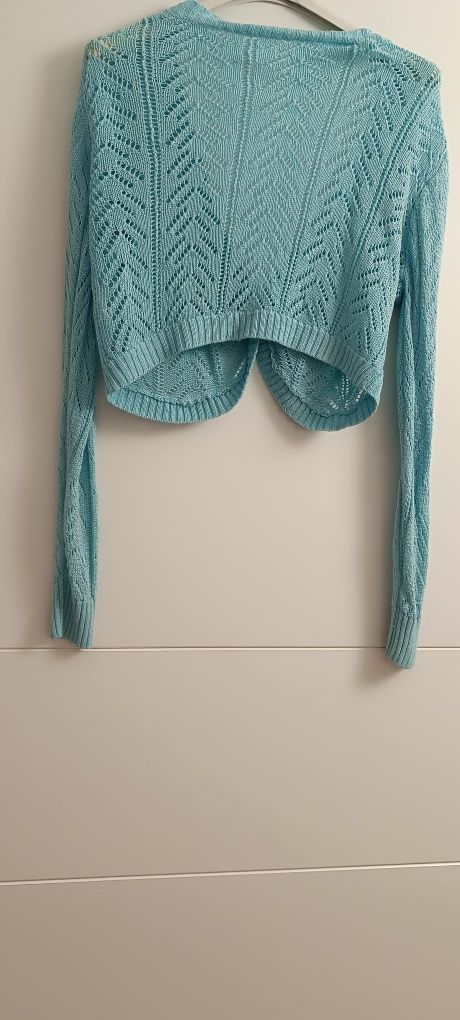 Casaco bolero linha azul tamanho S