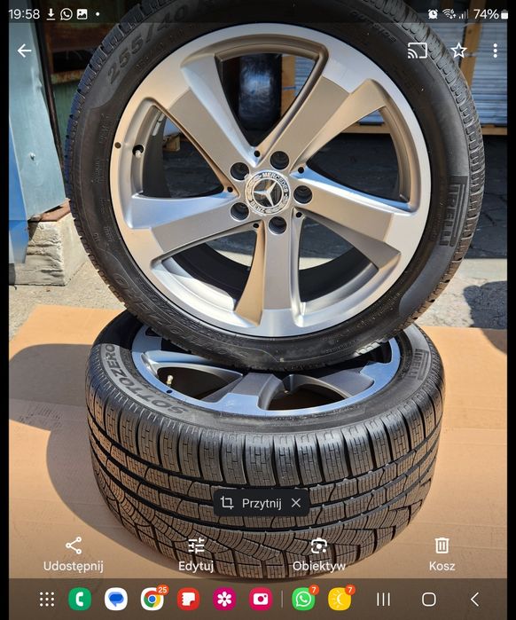 Alufelgi MB SL W231 18'' 5x112 ET35,5 8,5J