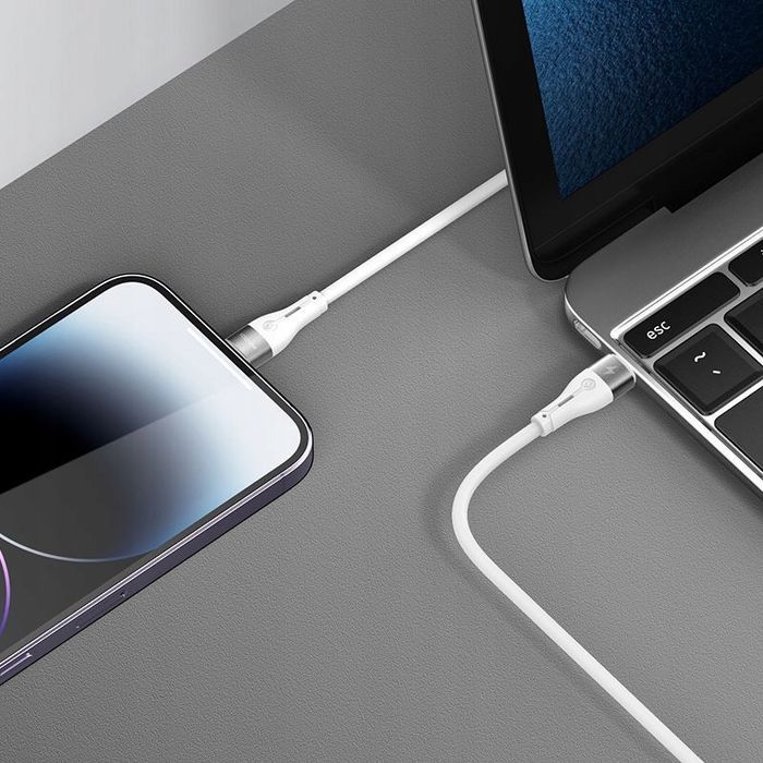 Szybki Kabel Do Iphone Lightning - Usb C 20W 1M Aluminiowe Końcówki