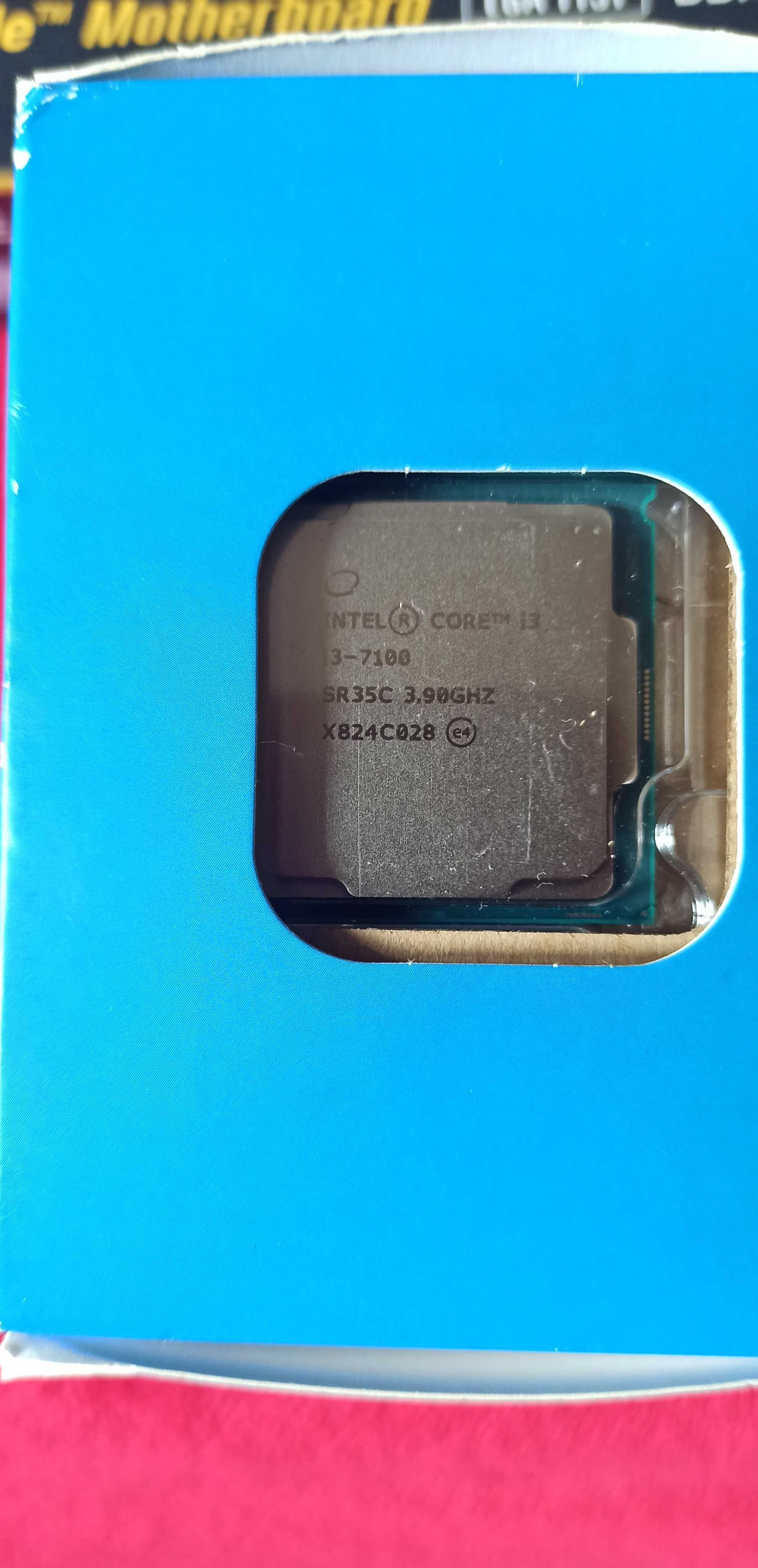 НОВОЕ Gigabyte h110M-S2PV + i3-7100 + Elite 8Gb DDR4 2400