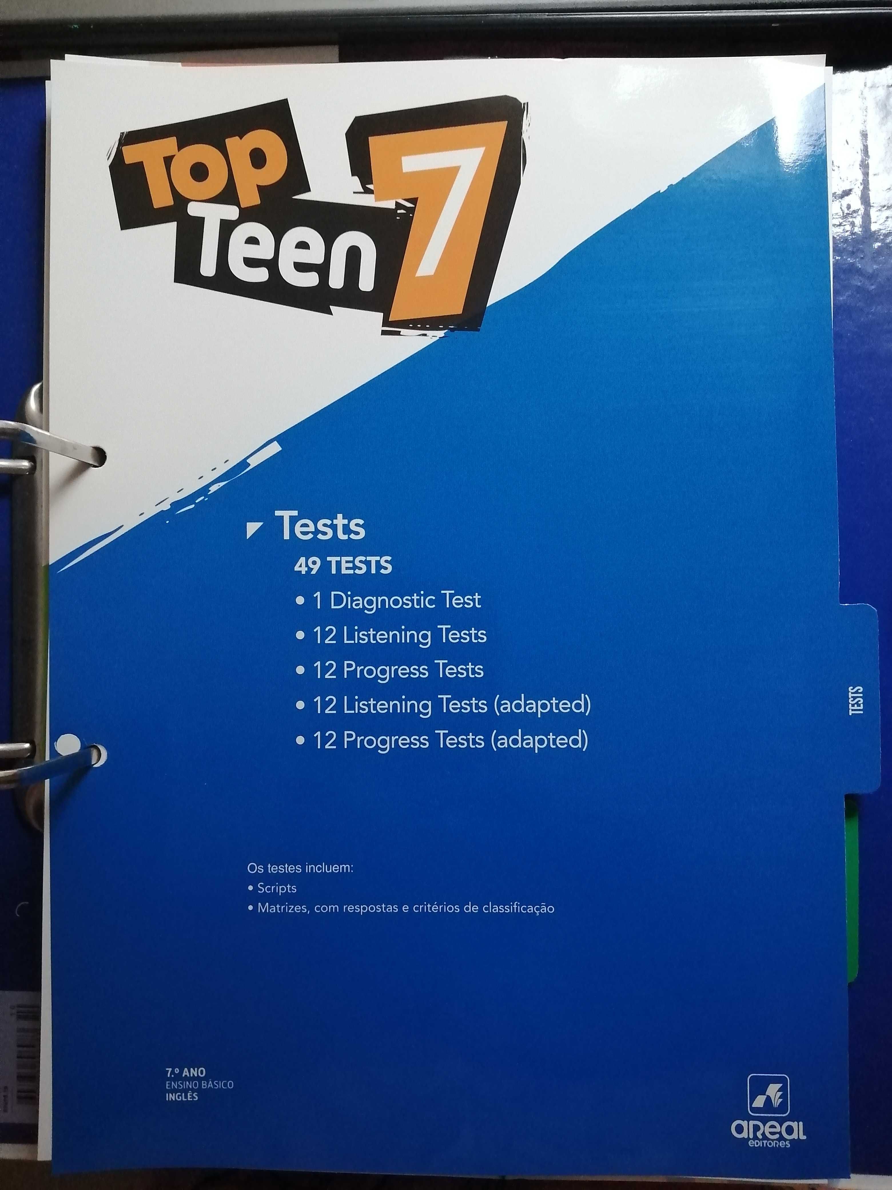 Manual escolar "Top Teen 7" (Projeto completo)