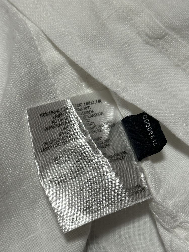 Лляна сорочка Gant оригінал
