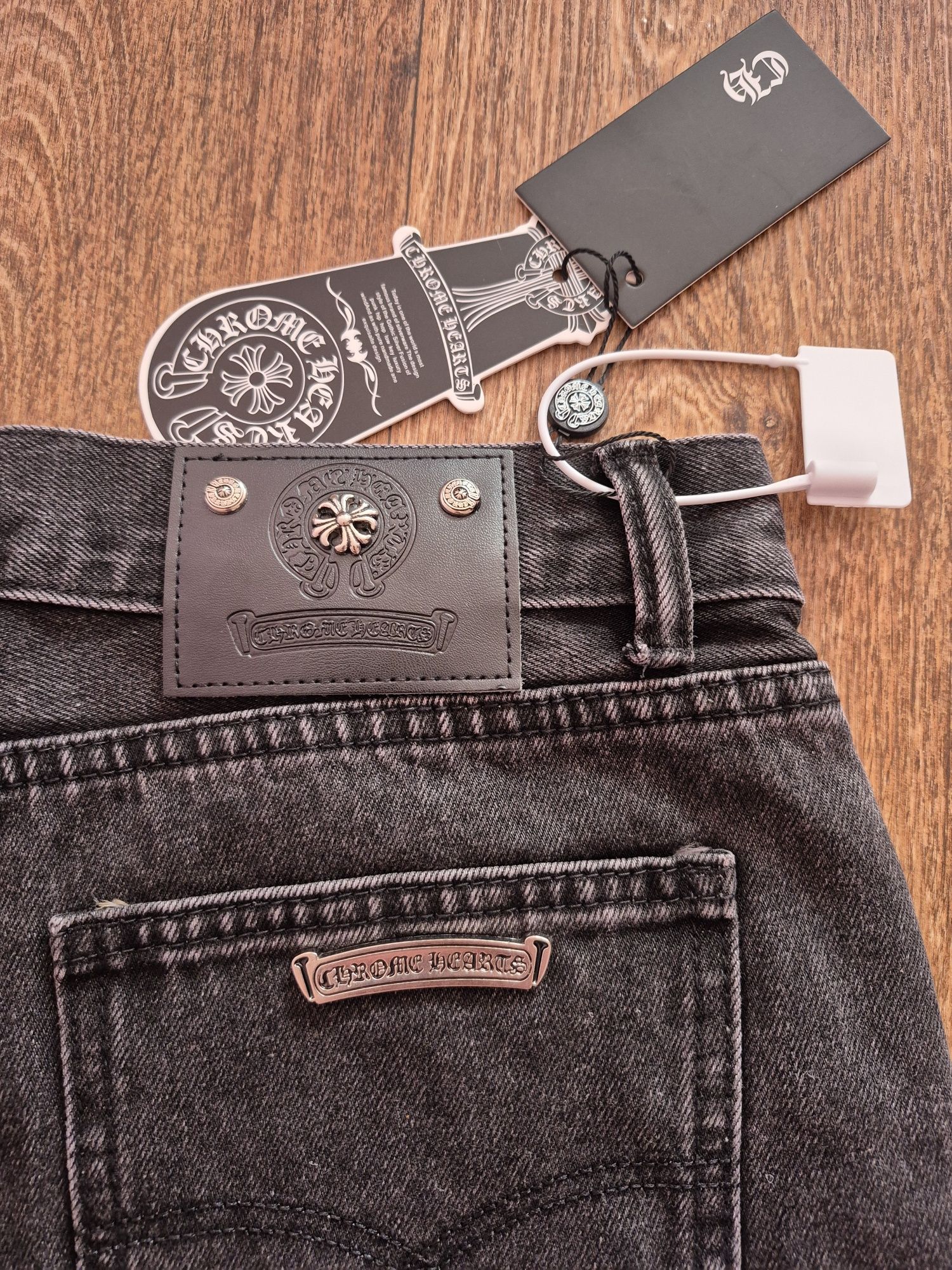 Шорты Chrome Hearts черные