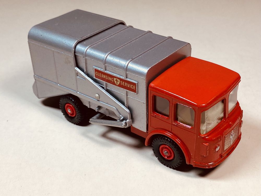 1967 K-7 Refuse Truck 1:66 Matchbox Lesney Śmieciarka