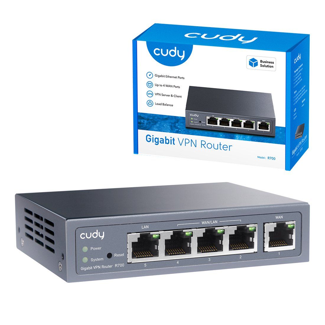 Cudy Router Multi-Wan VPN Cudy R700 Gigabitowy ruter bezprzewodowy