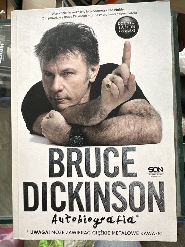Bruce Dickinson(Iron Maiden) - autobiografia