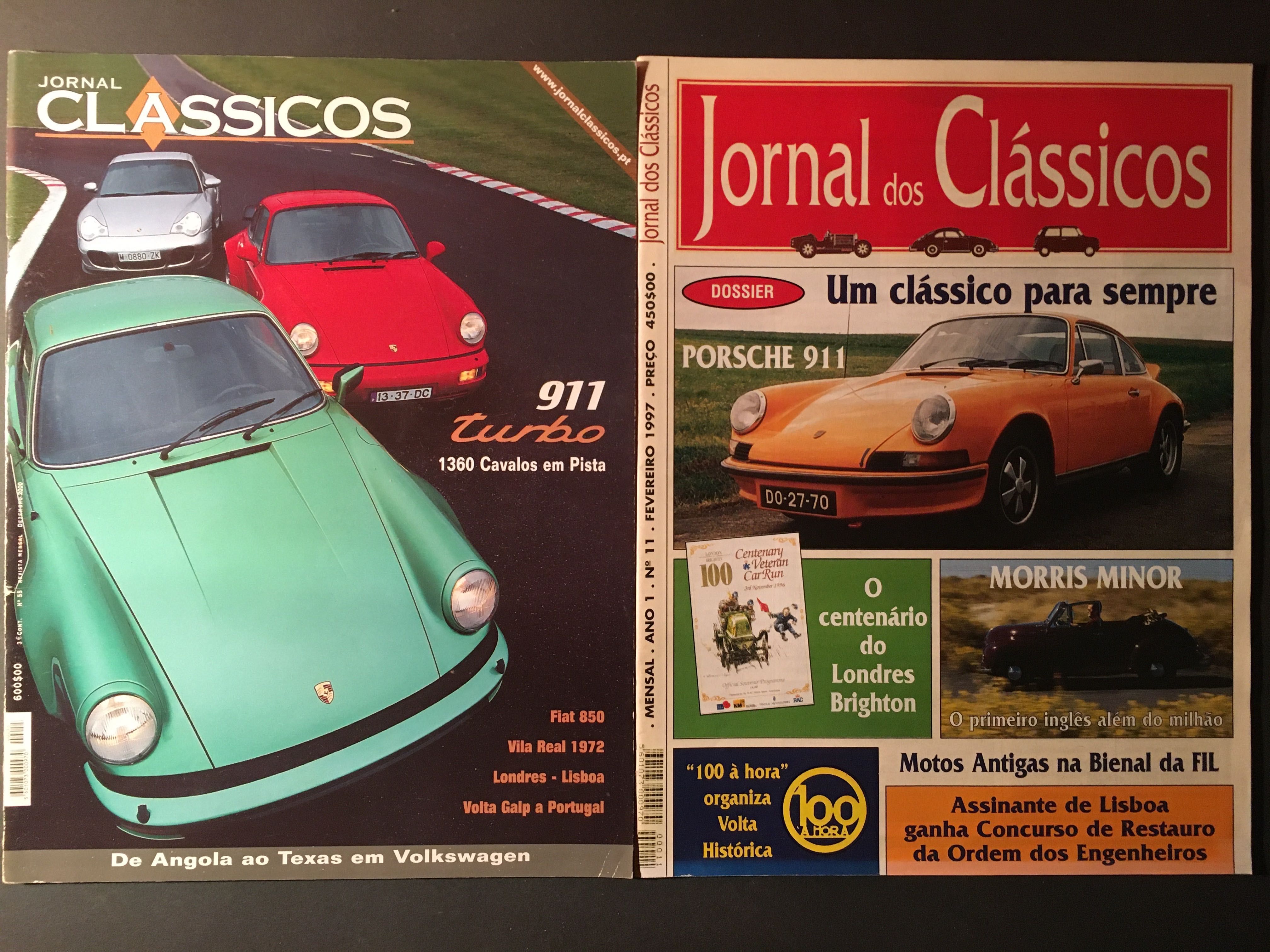 PORSCHE - 9 revistas de diferentes editores sobre o tema