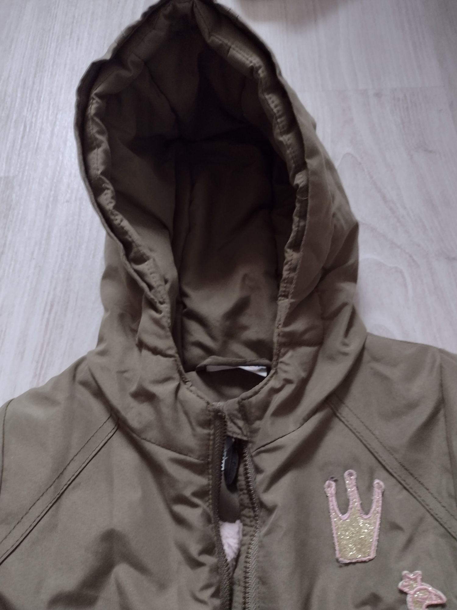 Zimowa kurteczka coccodrillo parka 98 khaki