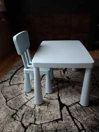 Stolik mamut + krzesło (IKEA)