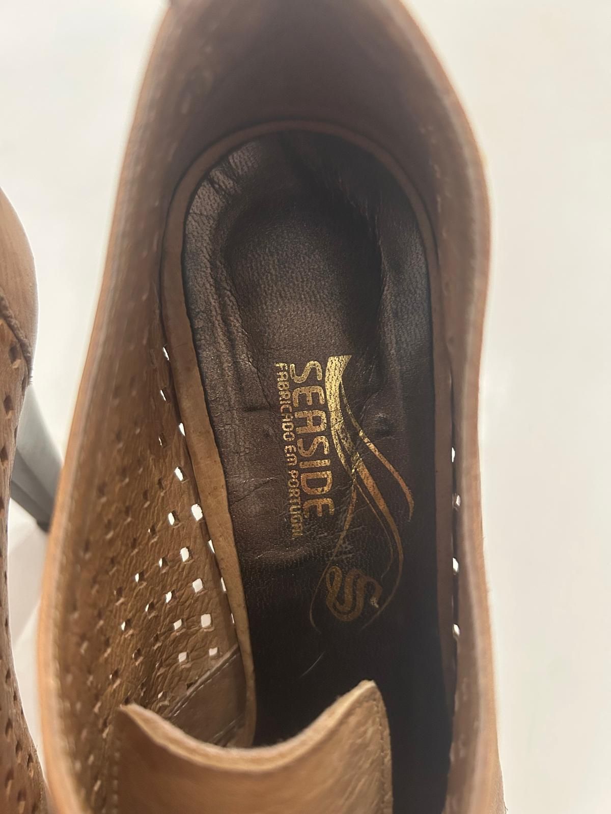 Sandalias com tamanco