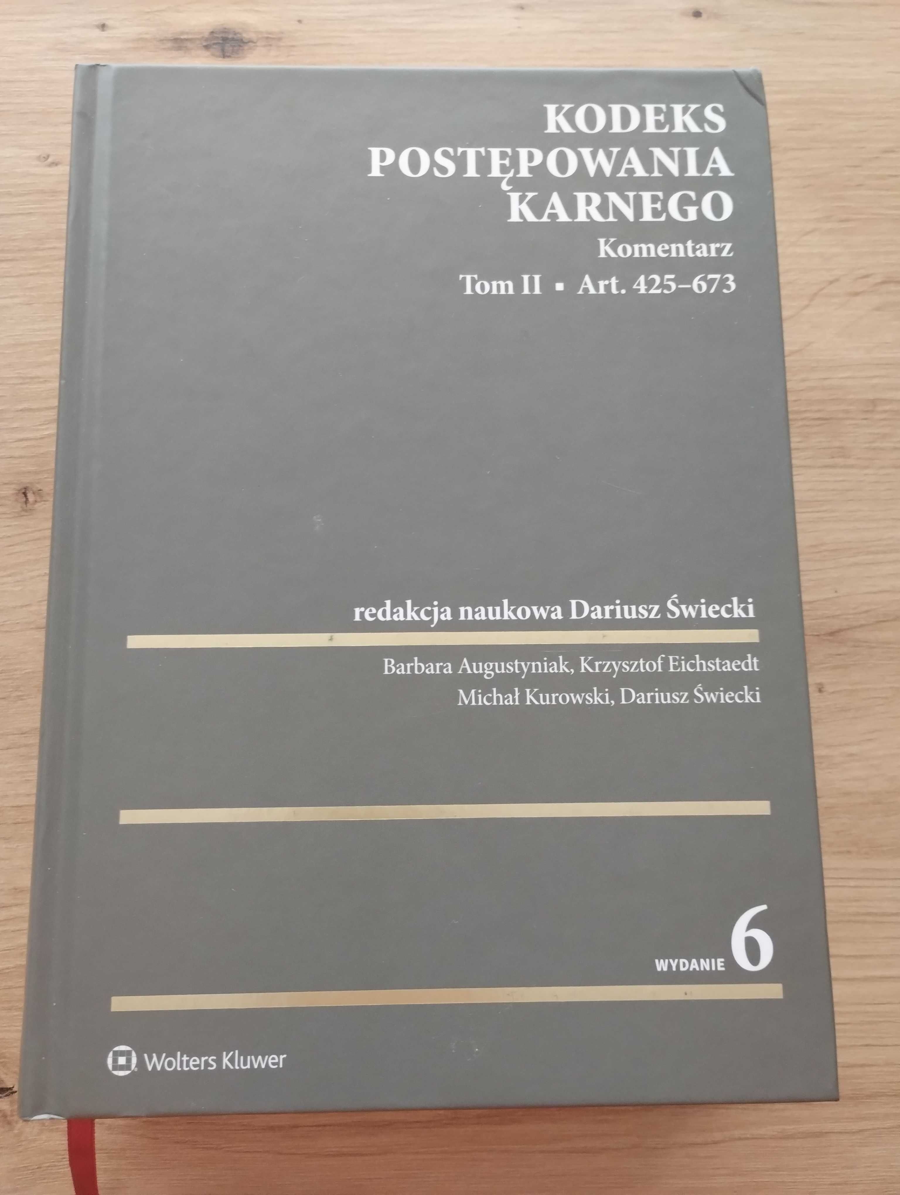 Kodeks postępowania karnego komentarz