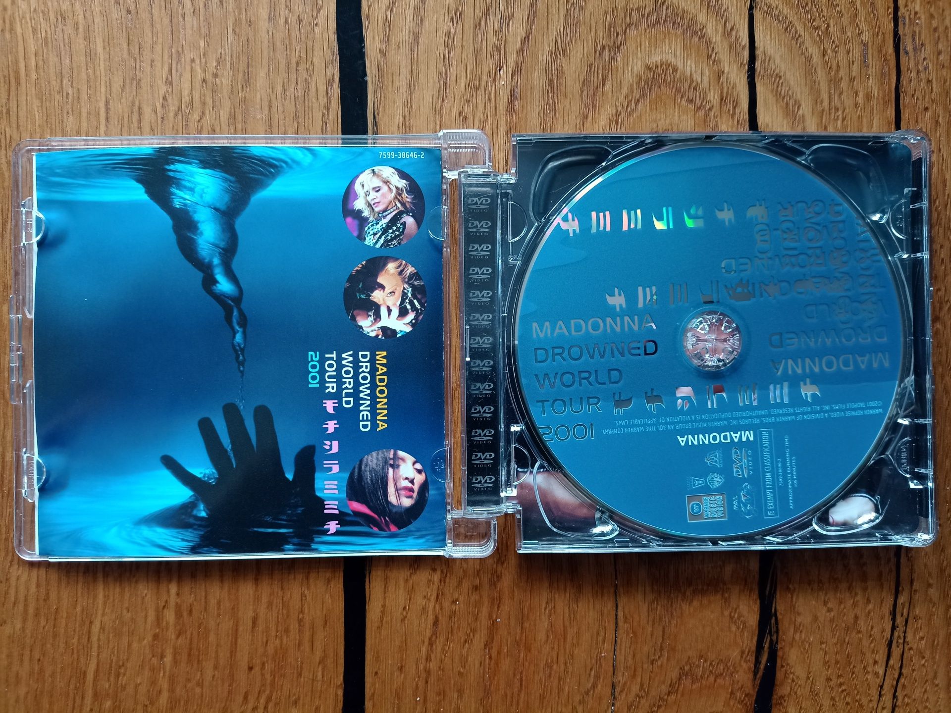 Фірмовий DVD Madonna Drowned World Tour 2001 (Warner)