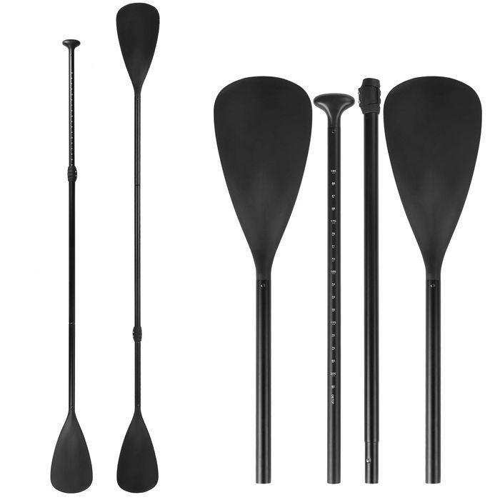 Wiosło 2w1 do SUP Kajak Dwustronne Regulowane Składane Paddleboard