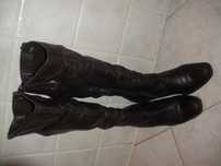 Kozaki/buty damskie, wysokie, skóra natur, Caprice r. 38-38,5