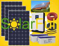 Kit – 3 Kw OFF-GRID painel fotovoltaico solar pico 6 kw Prd. 840wh