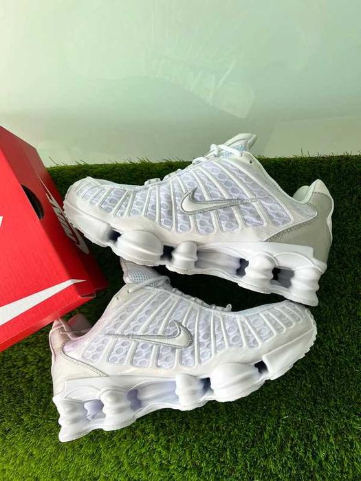 Buty meskie Mokasyny Nike_Shox_TL_White R.37.5