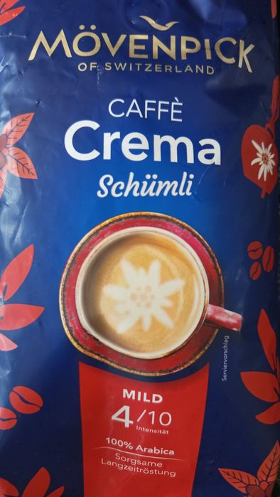 Movenpick crema 1kg ziarnista kawa