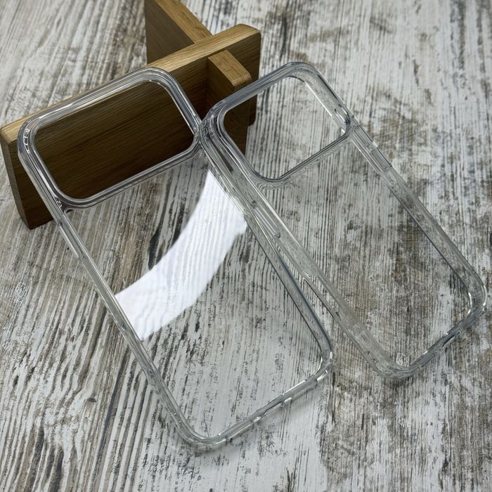 Чехол прозрачный Fibra Crystal на iPhone 17 Pro Max/ 17 Pro/ 17 Чохол