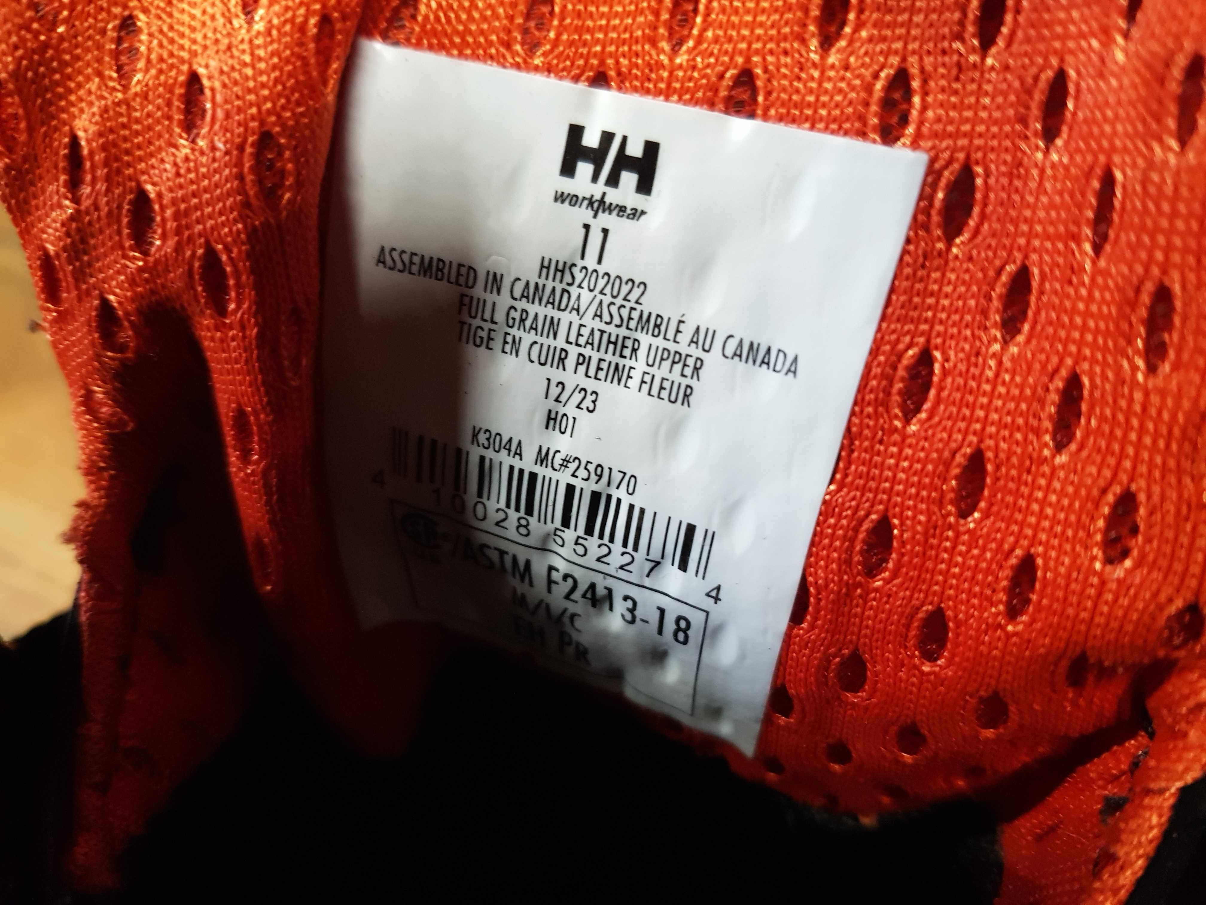 Buty robocze HELLY HANSEN rozm 44 wkł 29,5 cm S3
