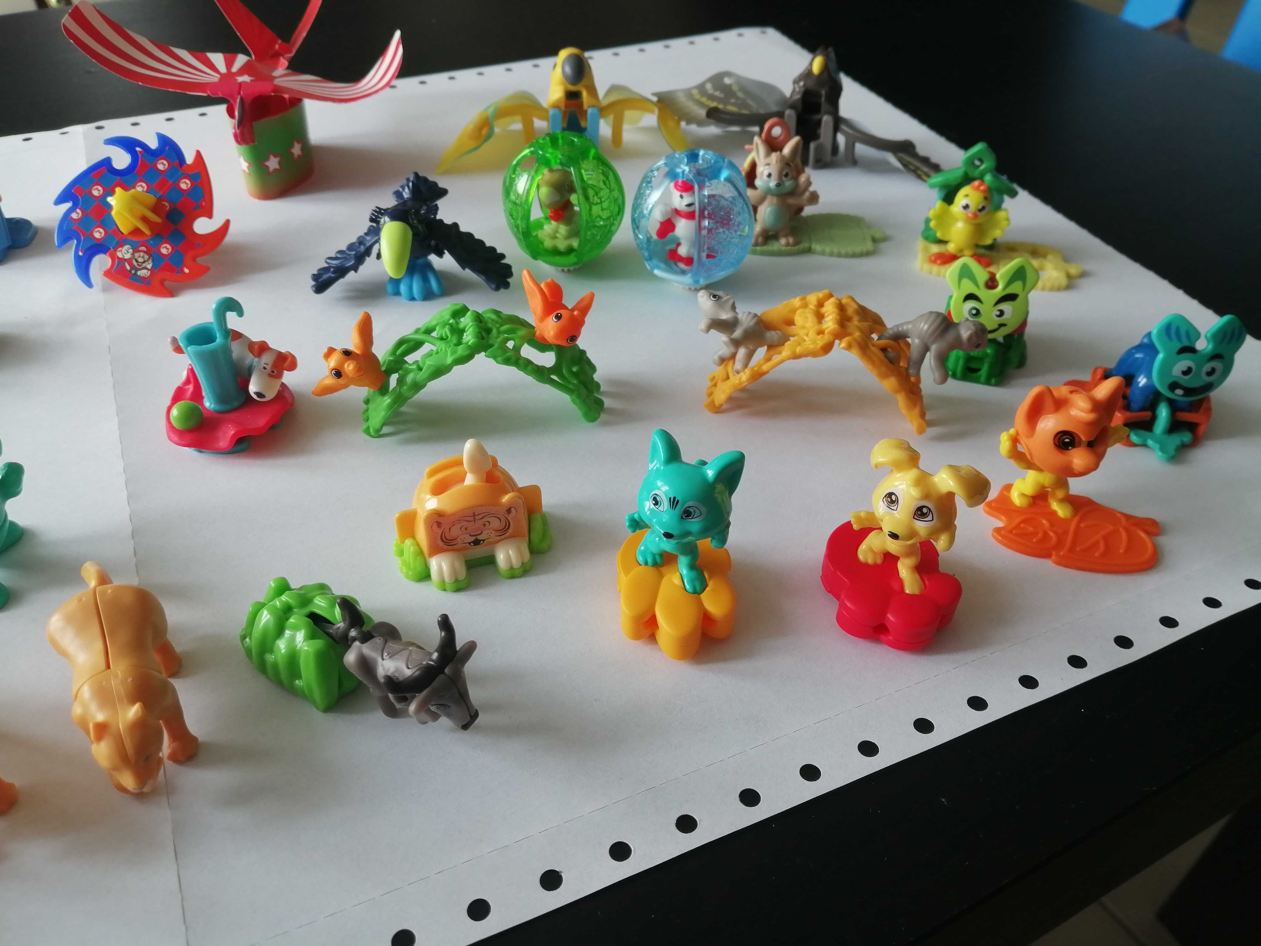 Zabawki z Kinder Niespodzianka bez karteczek