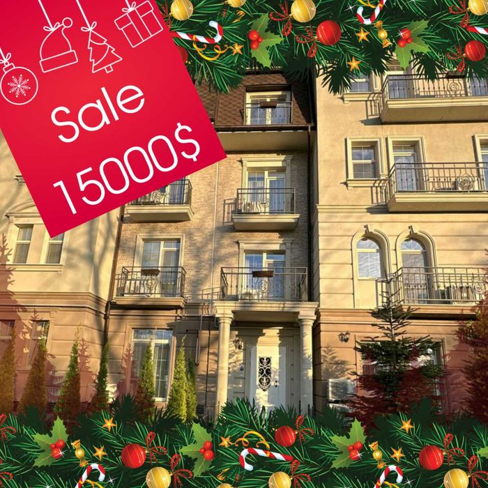 ‼️SALE 15000$‼️ Продаж ПЕНТХАУСУ  з терасами в ЧЕЛСІ. Фонтан, Море