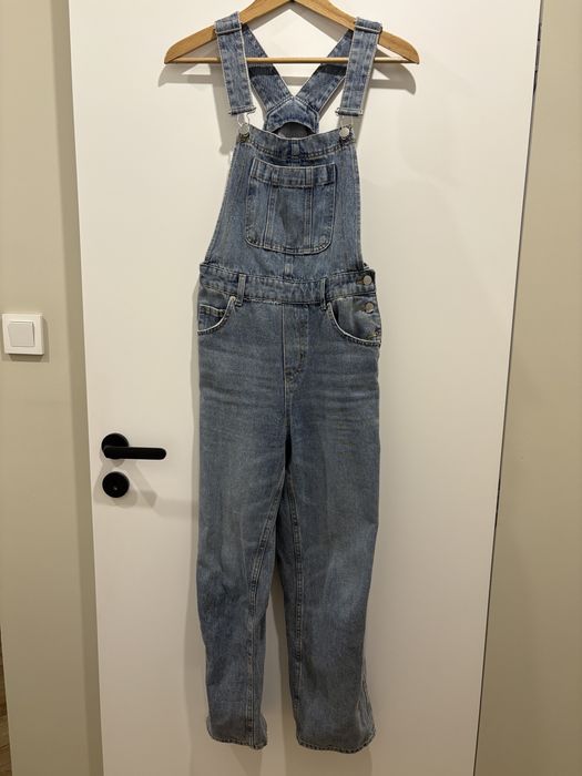 Jeansowe ogrodniczki z H&M