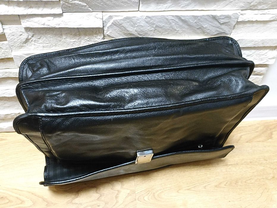 Teczka skórzana torba aktówka