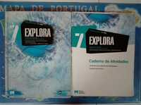 Manual e caderno de atividades de Física-Química 7º ano: Explora 7