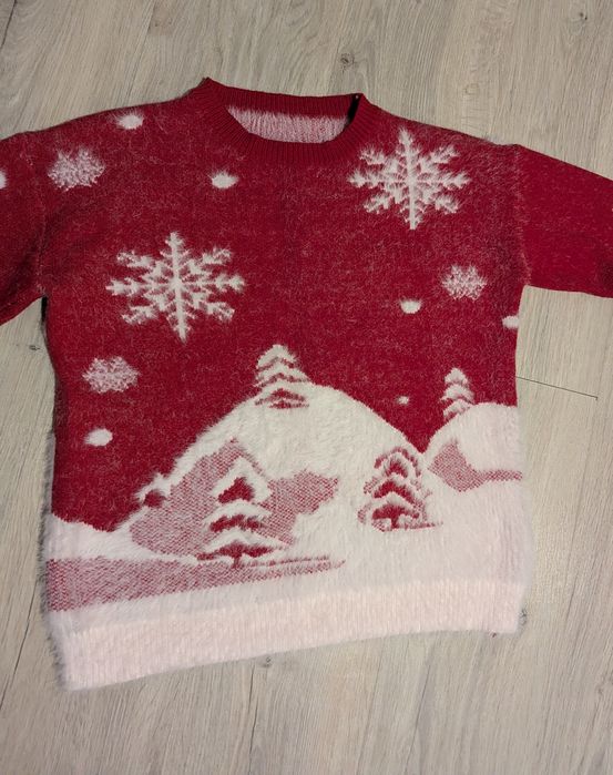 Sweter zimowy rozm 158/164 Święta
