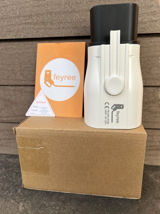 Оригинал Feyree Type2 Gbt Type1 Tesla Переходник адаптер