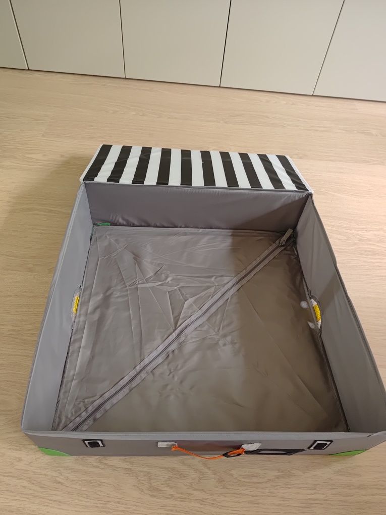 IKEA - FLYTTBAR pojemnik na pościel zabawki walizka  
Pojemnik