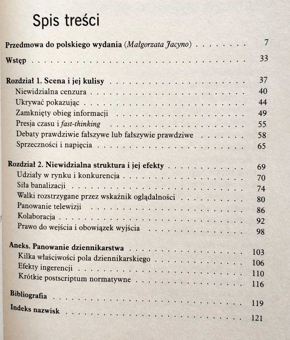 O telewizji. Panowanie dziennikarstwa, Pierre BOURDIEU, UNIKAT!