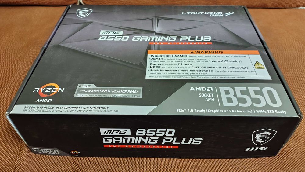 Материнська плата MSI MPG B550 Gaming Plus socket AM4