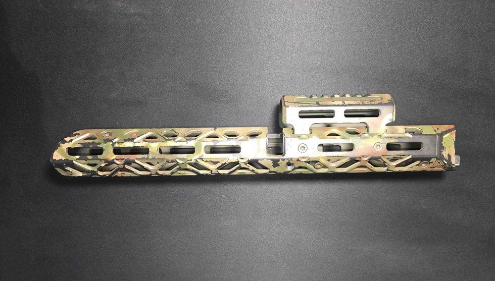 Довга цівка M-LOK з короткою накладкою для АК від КРУК