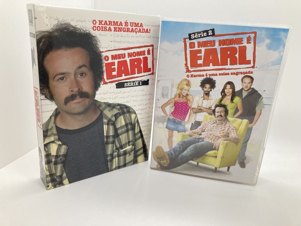 Dvds O meu nome é Earl - Serie 1 e 2