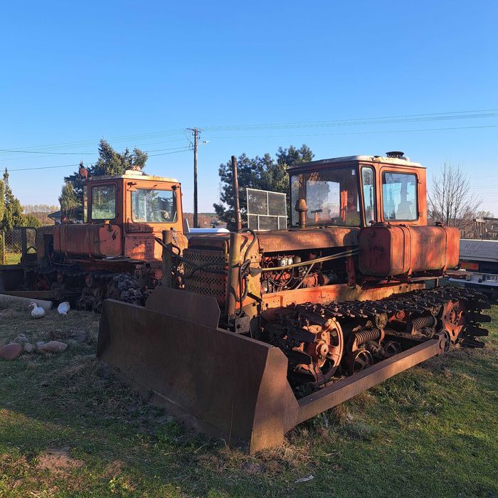 Spychacz, DT75, Spych DET75, Spycharka DT-75 błotniak