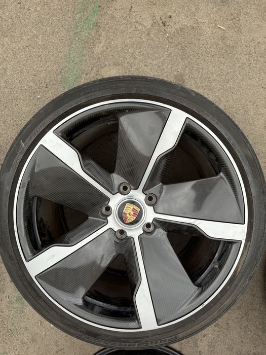 Титанові диски R21 Porsche taycan 4s