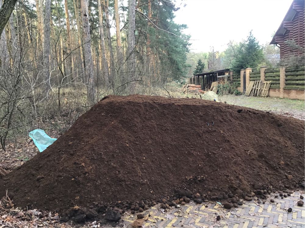 Перегной конский, добриво для сада і города, органічне добриво