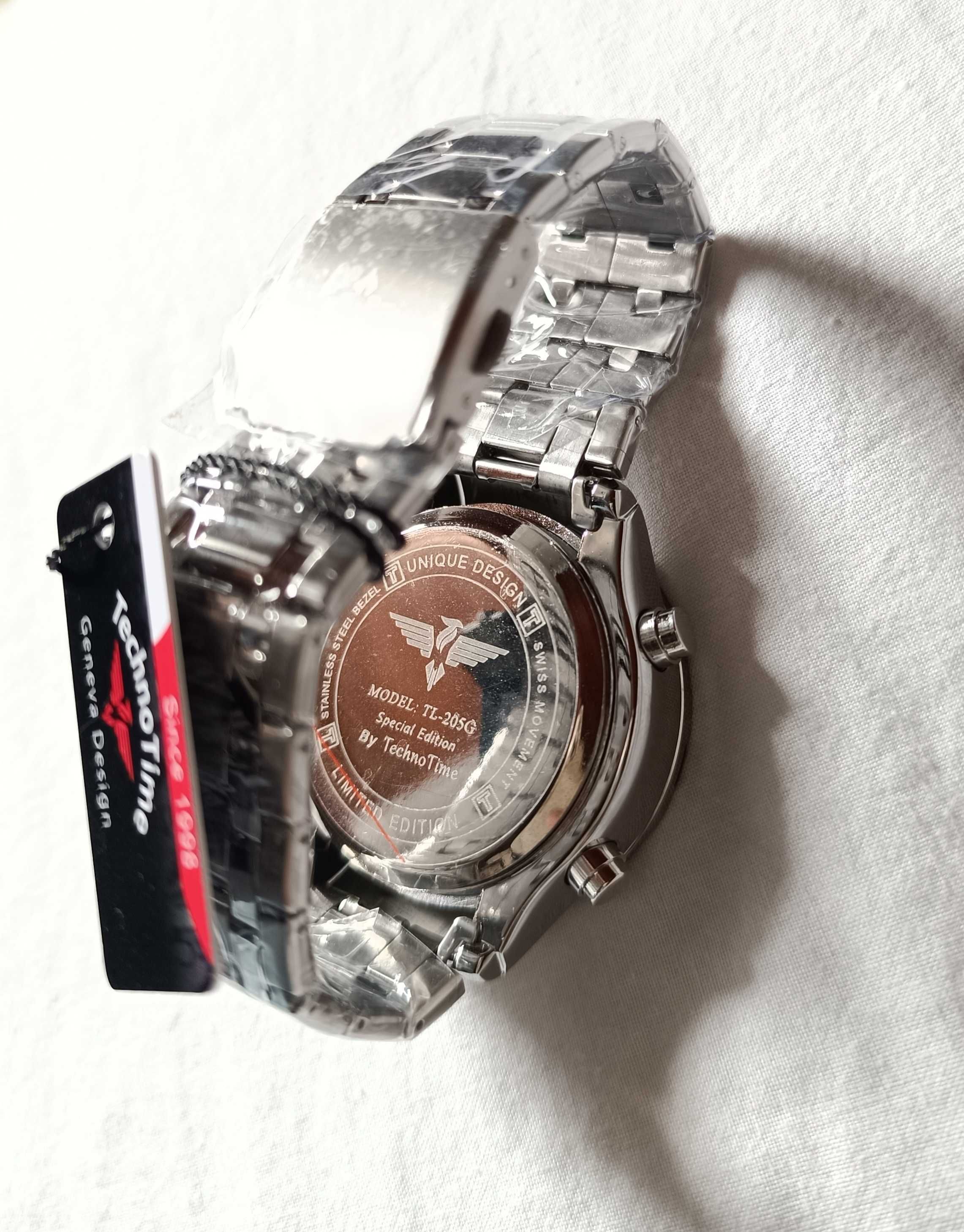 Relógio Techno Time Geneva Design TL-205G Special Edition, Novo